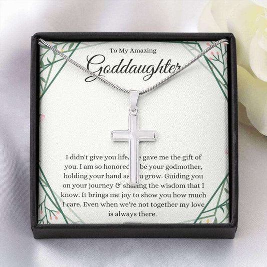 Goddaughter Necklace, Gifts For Goddaughter From Godmother, First Communion Necklace Gift For Girls Gifts For Daughter Rakva