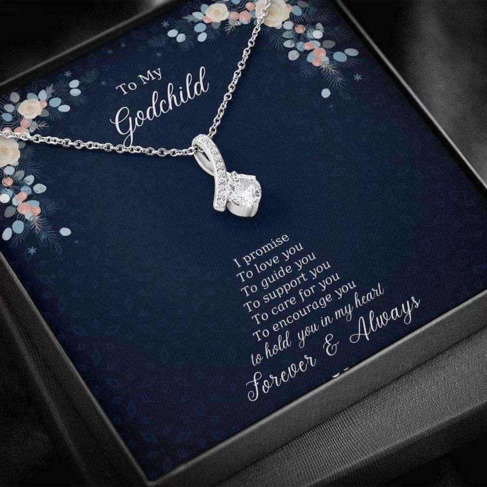 Goddaughter Necklace, Godchild Gift, Necklace For Godchild, Gift For Goddaughter Gifts For Daughter Rakva