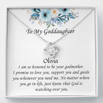 Goddaughter Necklace, Goddaughter Gift From Godmother For Goddaughter Baptism Gift Goddaughter Christmas Necklace Gifts For Daughter Rakva