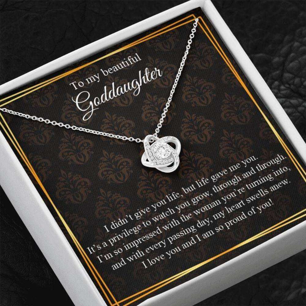 Goddaughter Necklace, Necklace For Goddaughter, Goddaughter Gift, Gift From Godmother Gifts For Daughter Rakva