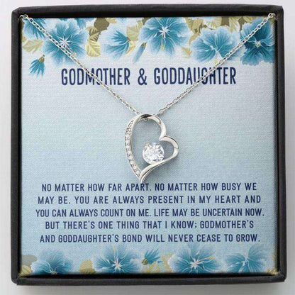 Godmother Necklace, Goddaughter Necklace, Godmother & Goddaughter Gift Necklace, Mother’S Day, Birthday Gift Gifts For Daughter Rakva