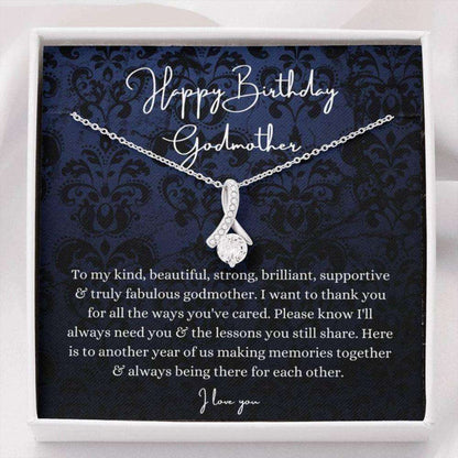 Godmother Necklace, Godmother Birthday Necklace Gift From Goddaughter/Godson, Sentimental Gifts Gifts For Daughter Rakva