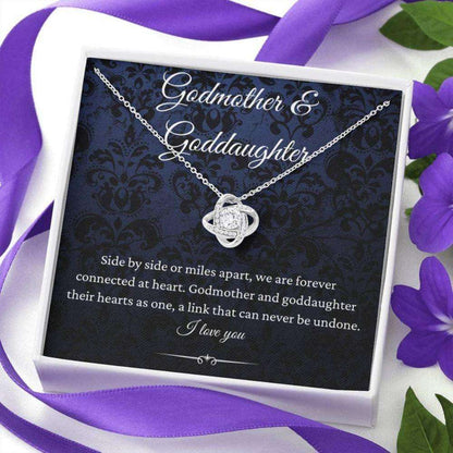 Godmother Necklace, Godmother & Goddaughter Necklace, Birthday Gift For Godmother From Goddaughter Gifts For Daughter Rakva