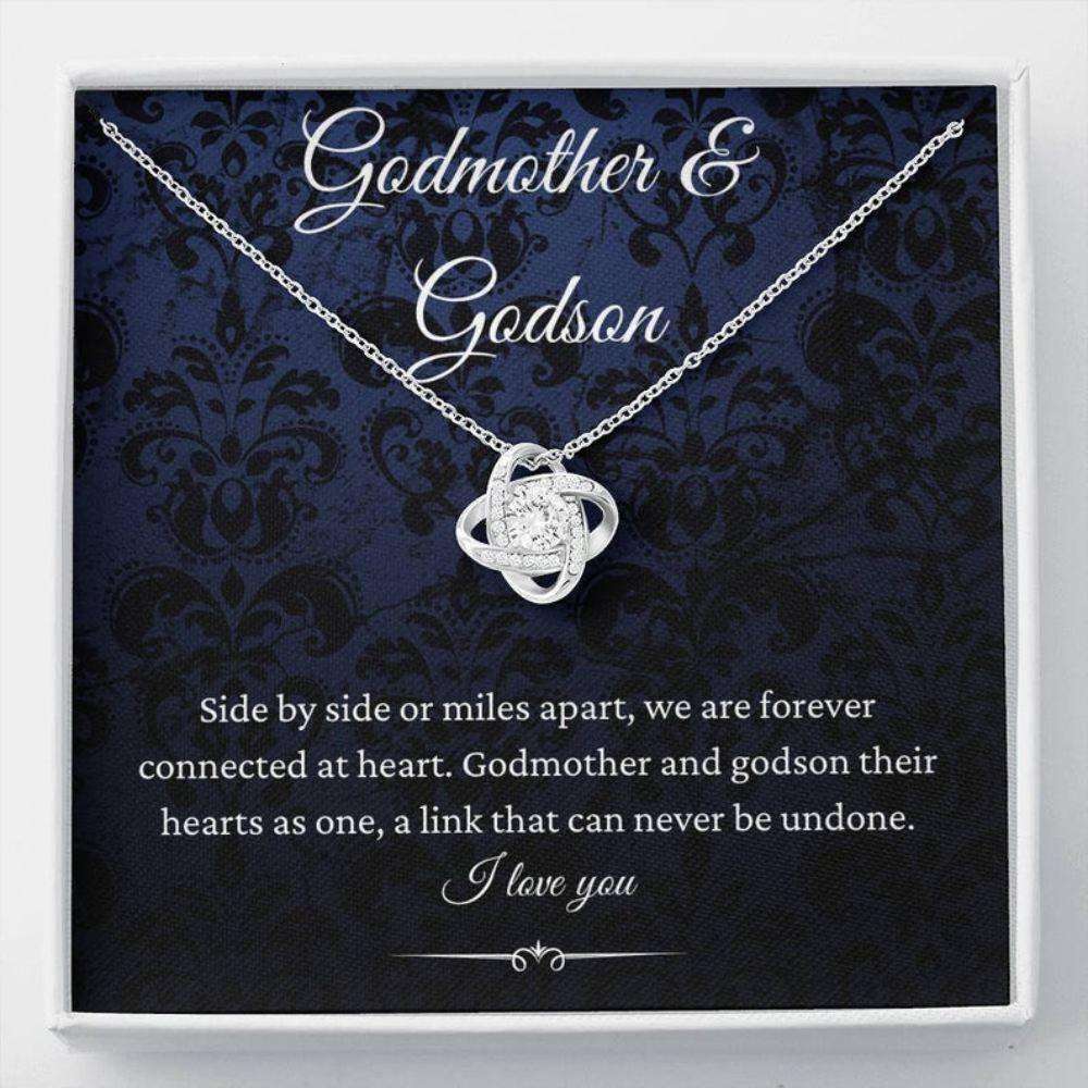 Godmother Necklace, Godmother & Godson Necklace, Birthday Gift For Godmother From Godson Gifts For Goddaughter / Godson Necklace Rakva