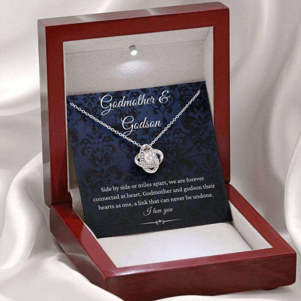 Godmother Necklace, Godmother & Godson Necklace, Birthday Gift For Godmother From Godson Gifts For Goddaughter / Godson Necklace Rakva