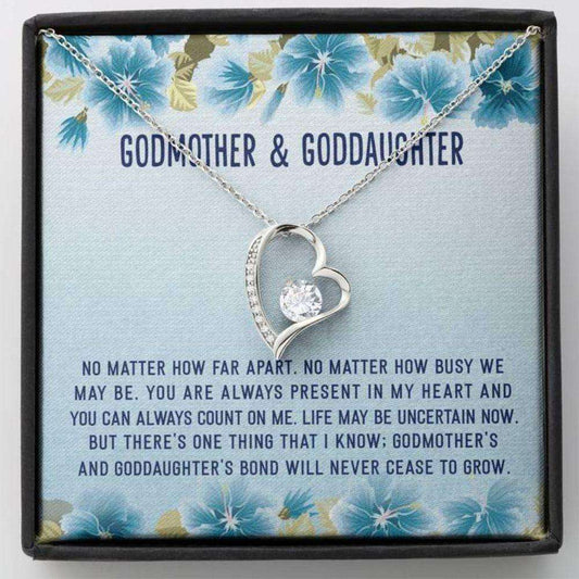 Godmother Necklace, Godmother Necklace, Godmother & Goddaughter Gift Necklace, Mother’S Day, Birthday Gift Dughter's Day Rakva