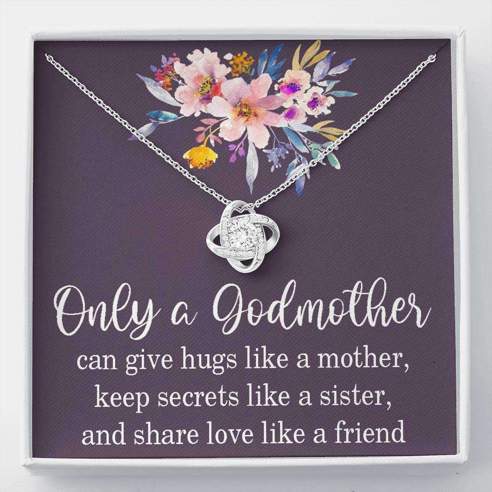 Godmother Necklace, Godmother Proposal, Fairy Godmother, Be My Godmother Gifts For Goddaughter / Godson Necklace Rakva