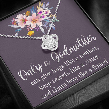 Godmother Necklace, Godmother Proposal, Fairy Godmother, Be My Godmother Gifts For Goddaughter / Godson Necklace Rakva