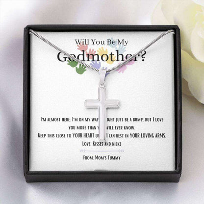 Godmother Necklace, Godmother Proposal Necklace Gift, Will You Be My Godmother, Fairy Godmother Gifts For Godmother/ Godfather Rakva