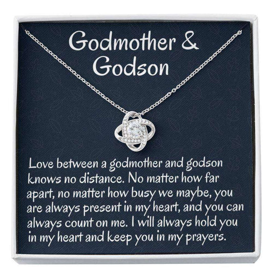 Godmother Necklace, Godson Necklace, Godmother & Godson Gift Necklace, Necklace Gift For Godmother, Birthday Gift Gifts For Goddaughter / Godson Necklace Rakva