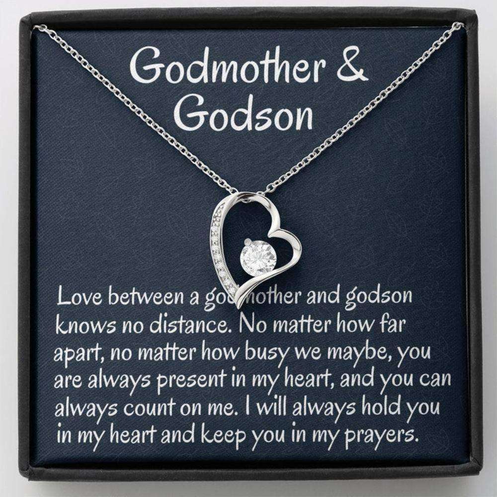 Godmother Necklace, Godson Necklace, Godmother & Godson Gift Necklace, Necklace Gift For Godmother, Birthday Gift Gifts For Goddaughter / Godson Necklace Rakva