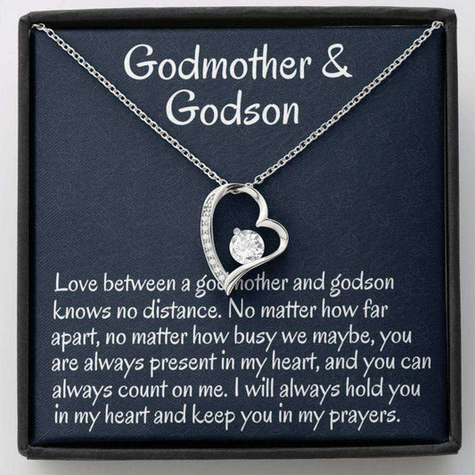 Godmother Necklace, Godson Necklace, Godmother & Godson Gift Necklace, Necklace Gift For Godmother, Birthday Gift Gifts For Goddaughter / Godson Necklace Rakva
