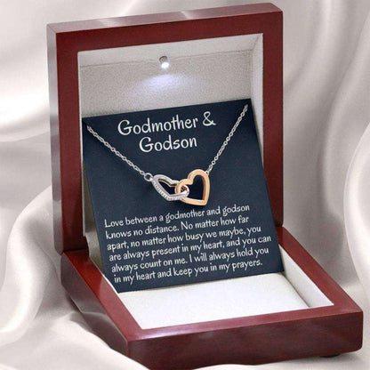 Godmother Necklace, Godson Necklace, Godmother & Godson Gift Necklace, Necklace Gift For Godmother, Birthday Gift Gifts For Goddaughter / Godson Necklace Rakva