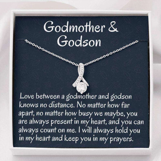 Godmother Necklace, Godson Necklace, Godmother & Godson Gift Necklace, Necklace Gift For Godmother, Birthday Gift Gifts For Goddaughter / Godson Necklace Rakva