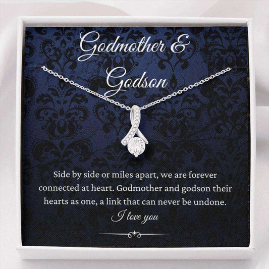 Godmother Necklace, Godson Necklace, Godmother & Godson Necklace, Birthday Gift For Godmother From Godson Gifts For Goddaughter / Godson Necklace Rakva