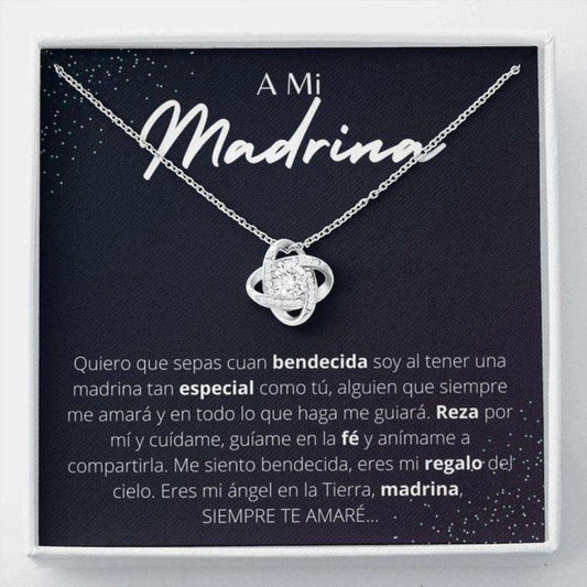 Godmother Necklace, Regalo Para Madrina, Collar Para Madrina, Dia De Las Madres, Madrina Proposal In Spanish, Quieres Ser Mi Madrina Gifts For Godmother/ Godfather Rakva