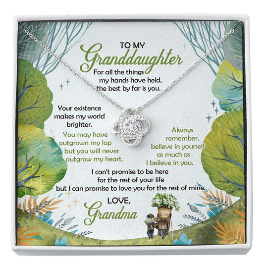 Graduation Necklace Gift For Granddaughter From Grandma, Granddaughter Birthday Custom Necklace For Archievement Rakva