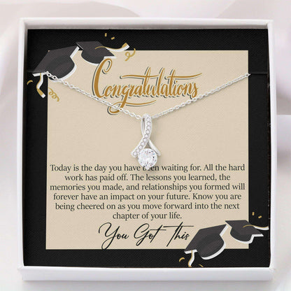 Graduation Necklace, Graduation Jewelry “ Class Of 2022 Graduation Gift “ Alluring Dughter's Day Rakva