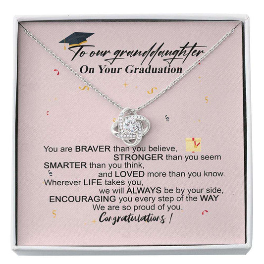 Granddaughter Necklace, Graduation Necklace For Granddaughter From Grandparents, Thoughtful High School Grad Gifts For Her Custom Necklace Gifts For Daughter Rakva