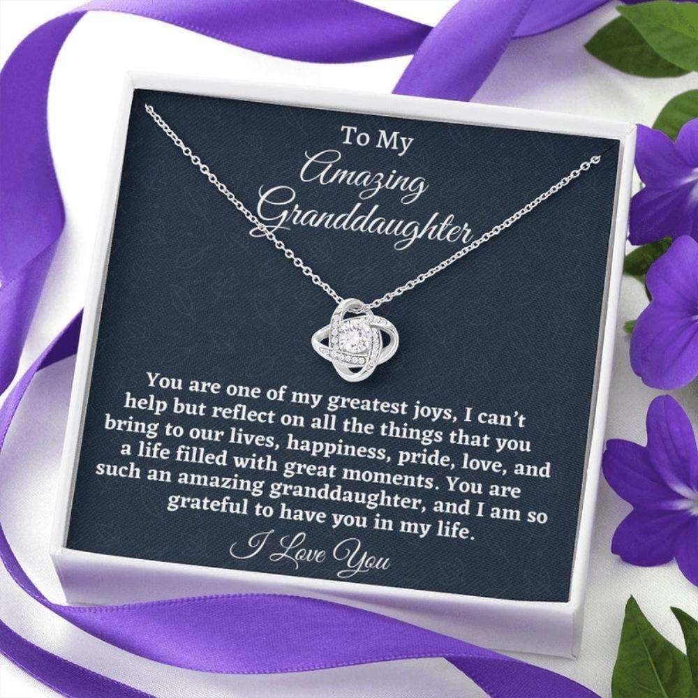 Granddaughter Necklace, Granddaughter Gift, Necklace For Granddaughter, Gift For Granddaughter From Grandparent Gifts For Daughter Rakva