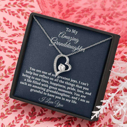 Granddaughter Necklace, Granddaughter Gift, Necklace For Granddaughter, Gift For Granddaughter From Grandparent Gifts For Daughter Rakva