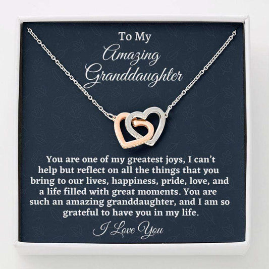 Granddaughter Necklace, Granddaughter Gift, Necklace For Granddaughter, Gift For Granddaughter From Grandparent Gifts For Daughter Rakva