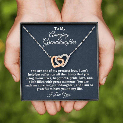 Granddaughter Necklace, Granddaughter Gift, Necklace For Granddaughter, Gift For Granddaughter From Grandparent Gifts For Daughter Rakva