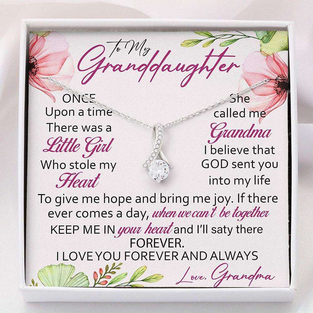 Granddaughter Necklace “ Granddaughter Necklace Gift “ Necklace With Gift Box For Birthday Christmas Gifts For Daughter Rakva