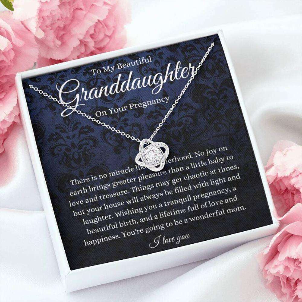 Granddaughter Necklace, Granddaughter Pregnancy Gift, Gift For Mom To Be, Gift For Expecting Mom Gifts For Daughter Rakva