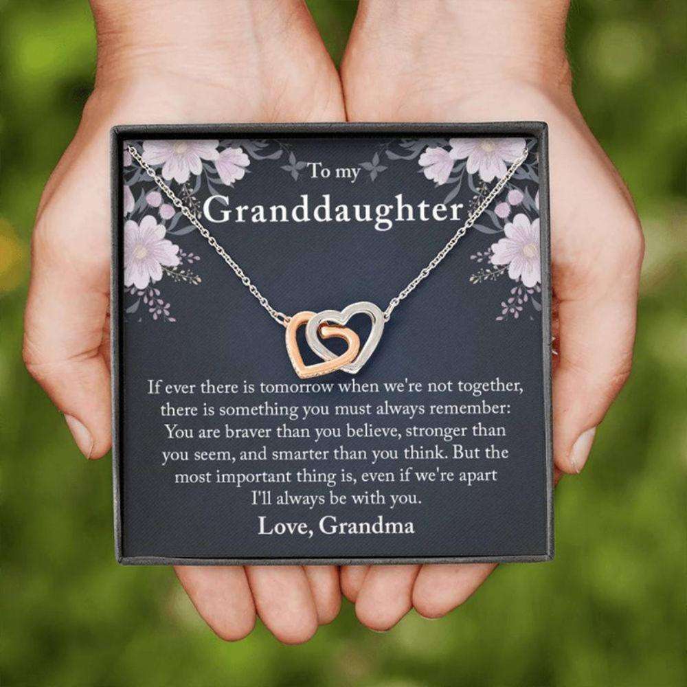 Granddaughter Necklace, Grandmother Granddaughter Necklace, Granddaughter Gift, Gift For Granddaughter Gifts For Daughter Rakva