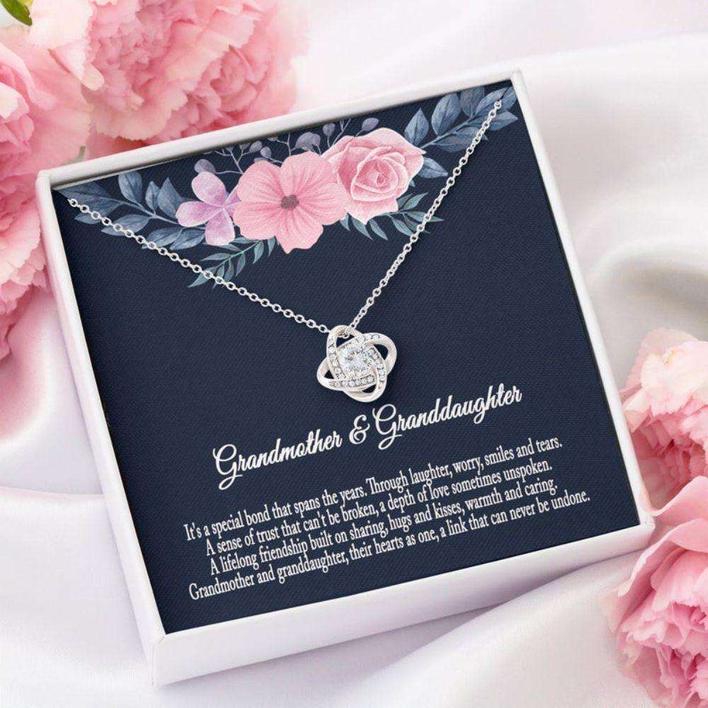 Granddaughter Necklace, Grandmother & Granddaughter Necklace, Grandmother Granddaughter Gift Gifts For Daughter Rakva