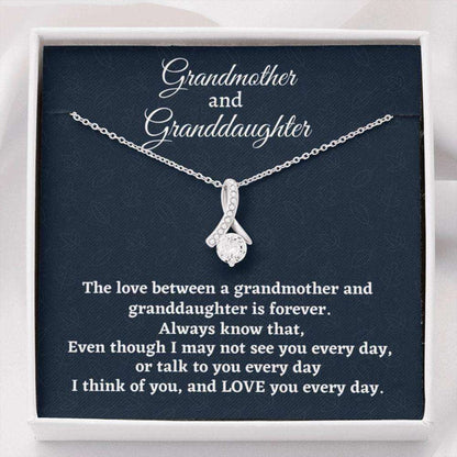 Granddaughter Necklace, Grandmother & Granddaughter Necklace, Necklace Grandma Gift, Granddaughter Gift Gifts For Daughter Rakva