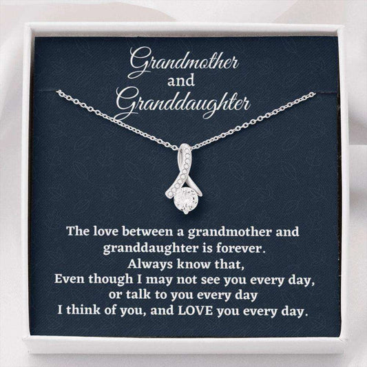 Granddaughter Necklace, Grandmother & Granddaughter Necklace, Necklace Grandma Gift, Granddaughter Gift Gifts For Daughter Rakva