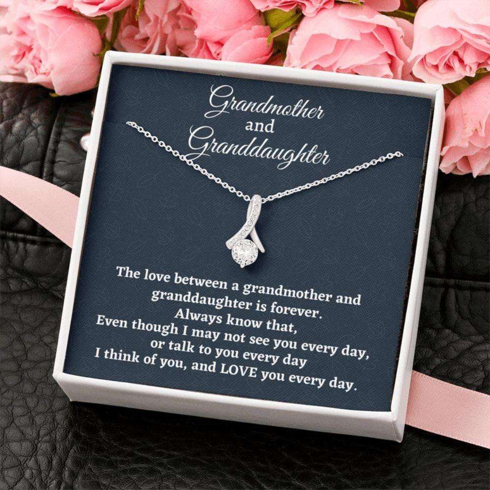 Granddaughter Necklace, Grandmother & Granddaughter Necklace, Necklace Grandma Gift, Granddaughter Gift Gifts For Daughter Rakva