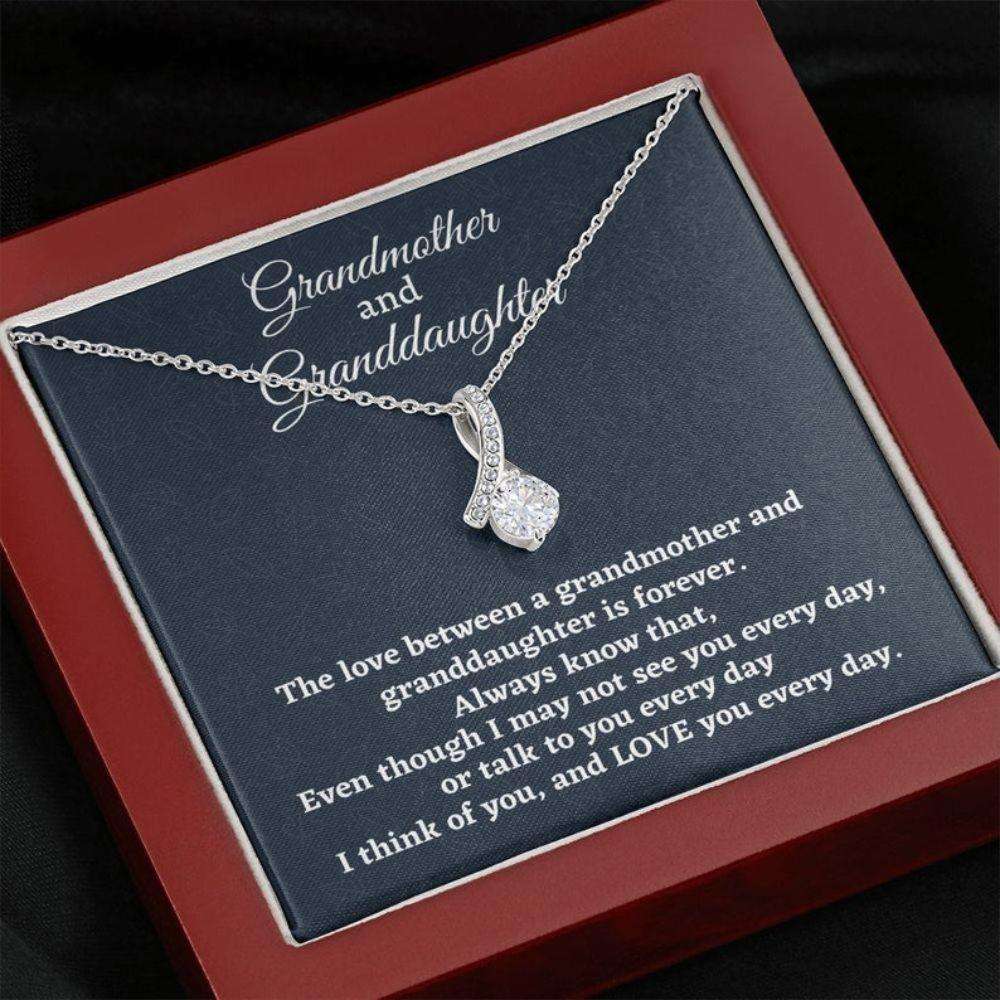 Granddaughter Necklace, Grandmother & Granddaughter Necklace, Necklace Grandma Gift, Granddaughter Gift Gifts For Daughter Rakva