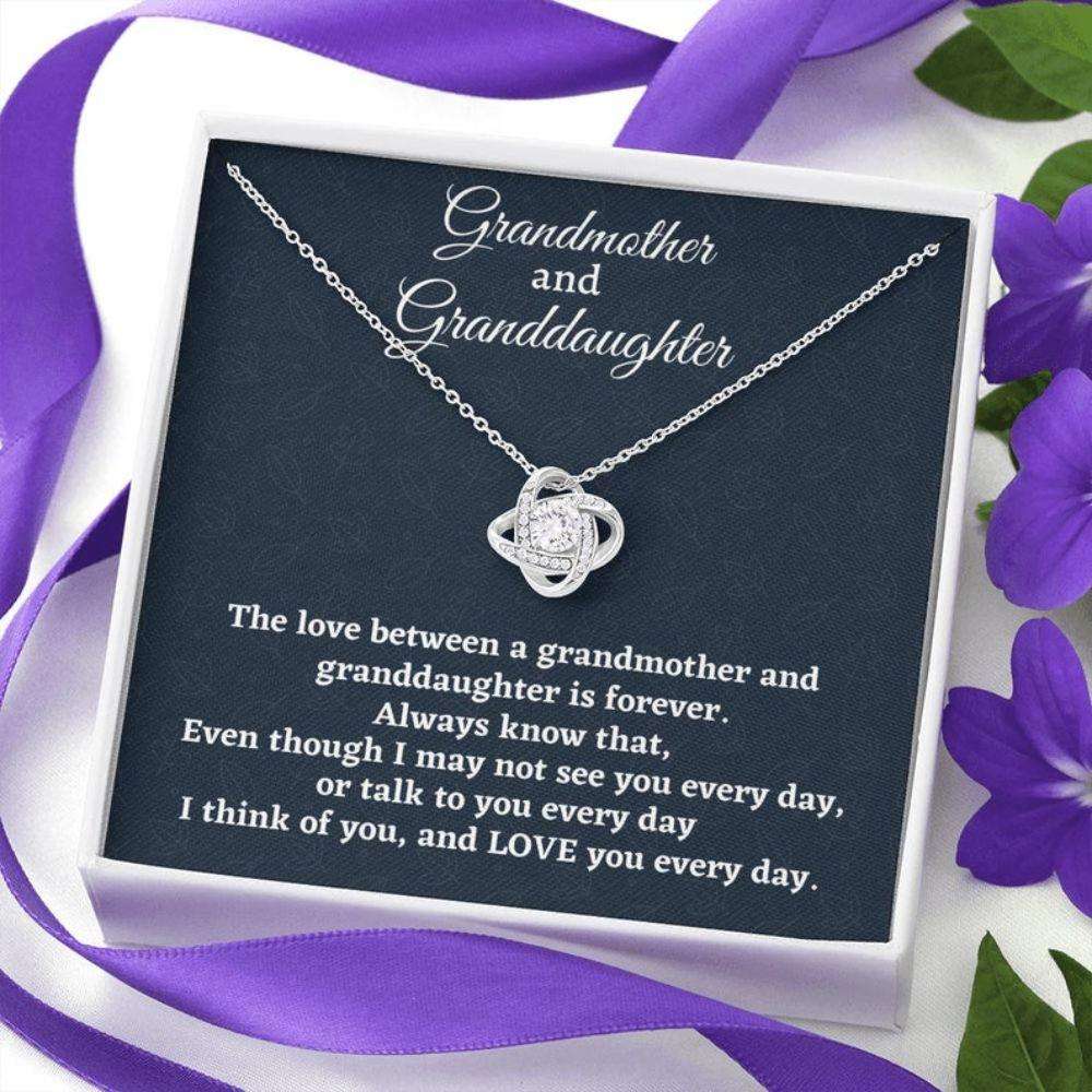 Granddaughter Necklace, Grandmother & Granddaughter Necklace, Necklace Grandma Gift, Granddaughter Gift Gifts For Daughter Rakva