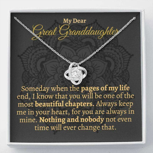 Granddaughter Necklace, Great Granddaughter Gift, Great Granddaughter Keepsake, Great Granddaughter Gift, Birthday Necklace Gift Gifts For Daughter Rakva