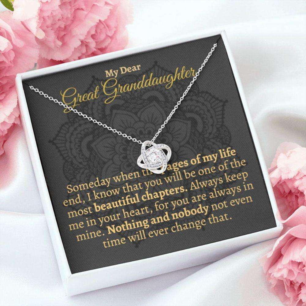 Granddaughter Necklace, Great Granddaughter Gift, Great Granddaughter Keepsake, Great Granddaughter Gift, Birthday Necklace Gift Gifts For Daughter Rakva