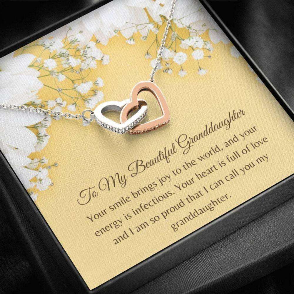 Granddaughter Necklace, Love For Granddaughter Gift “ Granddaughter Sentimental Keepsake “ Family Necklace “ Generation Gift Gifts For Daughter Rakva