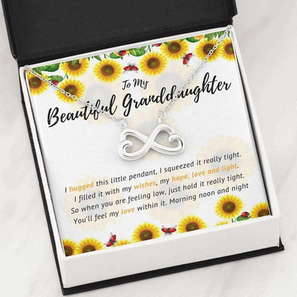 Granddaughter Necklace, Sweet 16 Gift, Granddaughter Birthday Graduation Gifts For Daughter Rakva