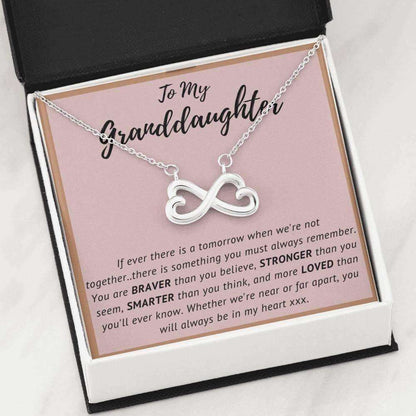 Granddaughter Necklace, Sweet 16 Gift, Granddaughter Birthday Graduation Gifts For Daughter Rakva