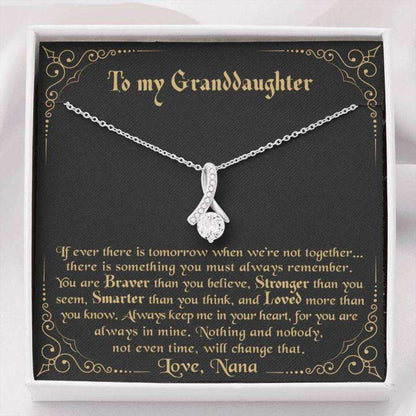 Granddaughter Necklace, To My Granddaughter Necklace Gift “ Always Keep Me In Your Heart Love Nana Gifts For Daughter Rakva