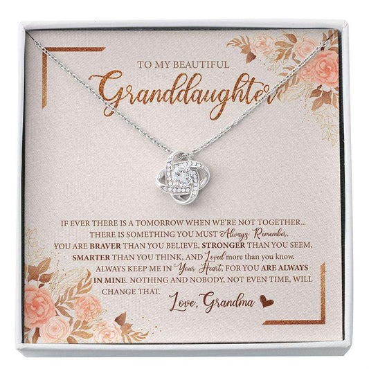 Granddaughter Necklace, To My Granddaughter Necklace, Gift For Granddaughter From Grandmother, Granddaughter Birthday Custom Necklace Gifts For Daughter Rakva