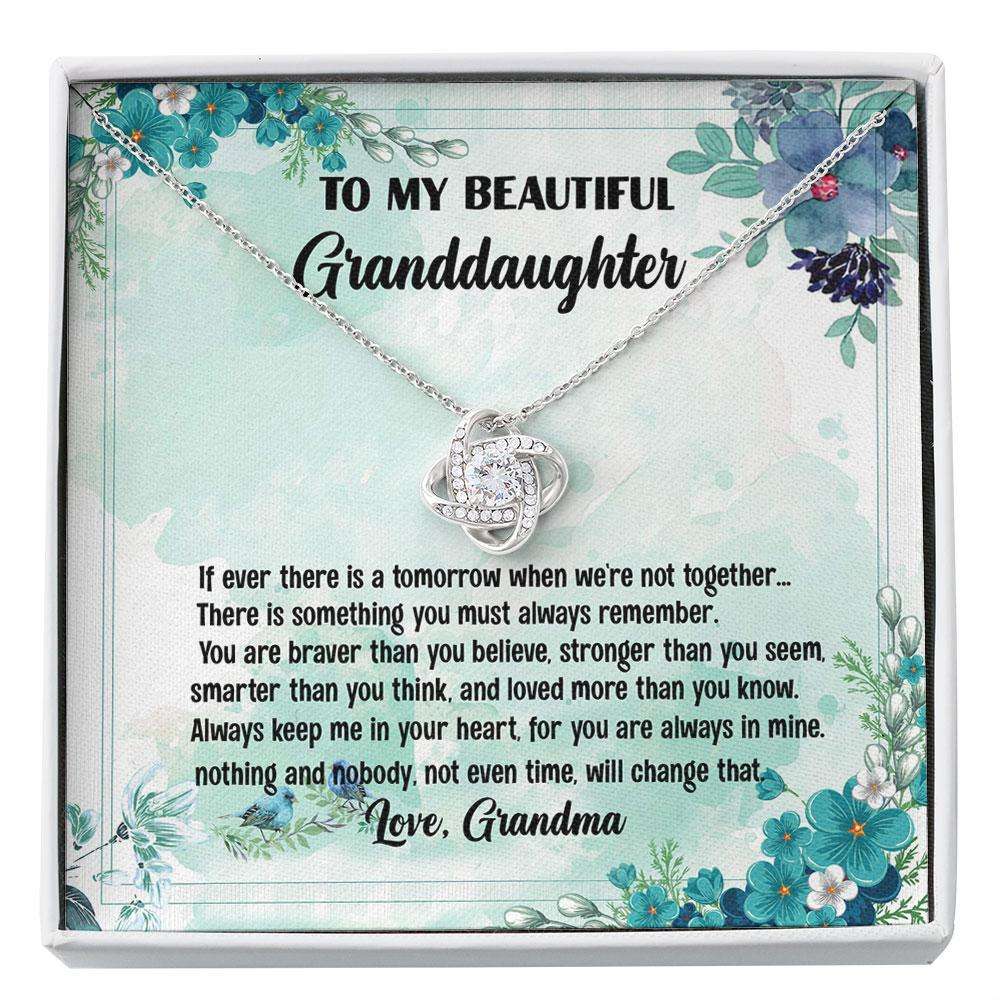 Granddaughter Necklace, To My Granddaughter Necklace, Gift For Granddaughter From Grandmother, Granddaughter Custom Necklace Gifts For Daughter Rakva