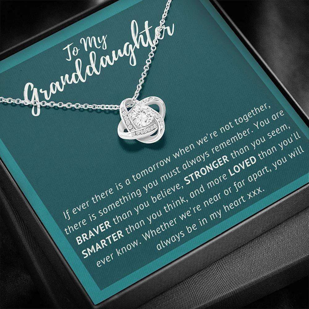 Granddaughter Necklace, To My Granddaughter Necklace Gift, Granddaughter, Sweet 16 Gifts For Daughter Rakva