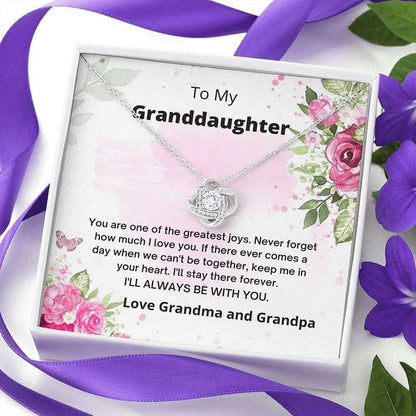 Granddaughter Necklace, To My Granddaughter Necklace Gift “ I’Ll Always Be With You Gifts For Daughter Rakva