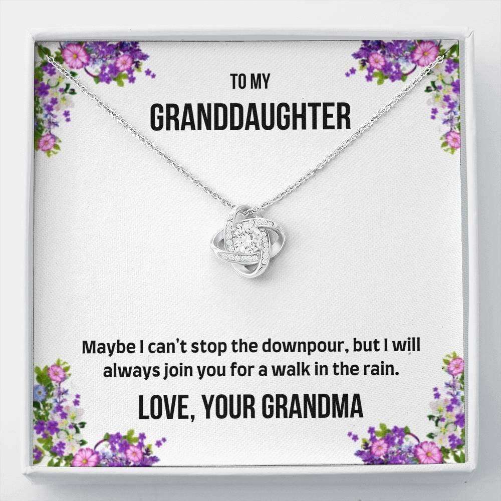 Granddaughter Necklace, To My Granddaughter Necklace Gift “ Maybe I Can’T Stop “ Necklace Gift Express My Love Gifts For Daughter Rakva