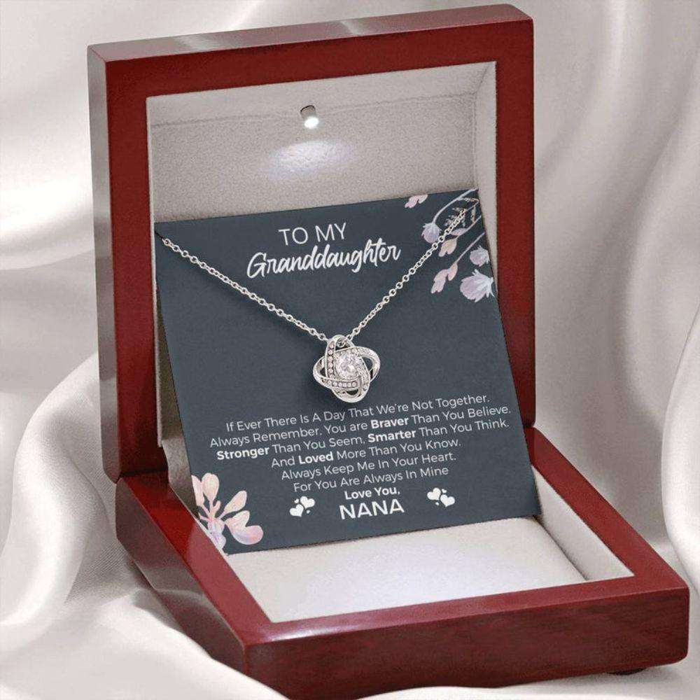 Granddaughter Necklace, To My Granddaughter, Œalways Remember” Necklace Gift From Nana Gifts For Daughter Rakva