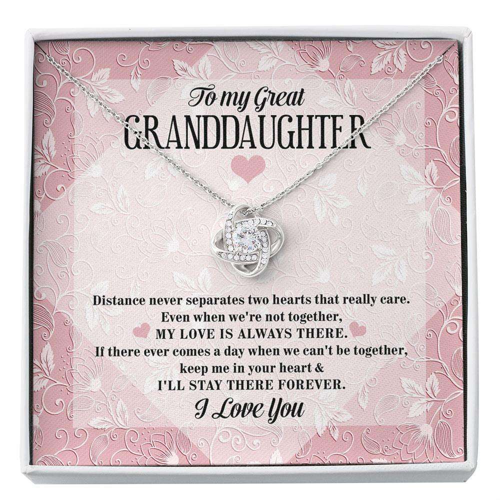 Granddaughter Necklace, To My Great Granddaughter Necklace Gift For Great Granddaughter Birthday Necklace From Great Grandma Custom Necklace Gifts For Daughter Rakva