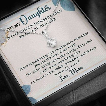 Granddaughter Necklace With Card Message “ Alluring Beauty Necklace, Gift For Granddaughter Gifts For Daughter Rakva